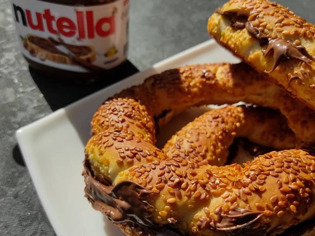 Nutellalı Simit / Симит с нутелла
