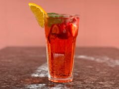 Çilekli Mojito / клубничный мохито