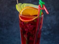 Frambuazlı Mojito / Малиновый Мохито