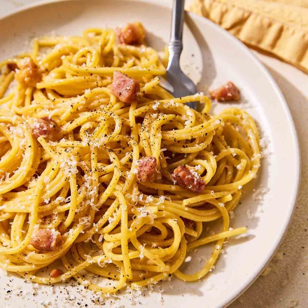 Pasta Carbonara / Паста карбонара