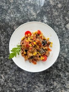 Çıtır Patlıcan Salatası / Хрустящие баклажаны