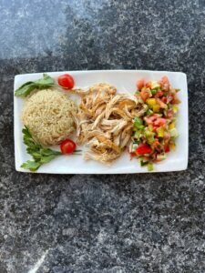 Tavuklu Pilav / Панированная курица с рисом