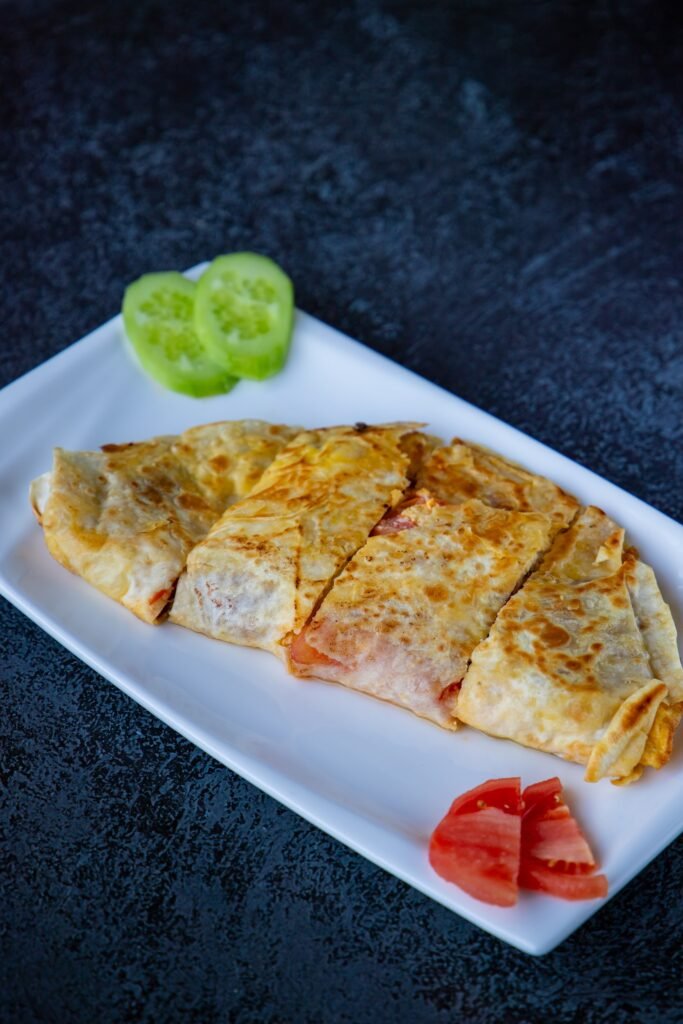 Tavuk ve Mantarlı Omlet / Омлет с курицей и с грибами