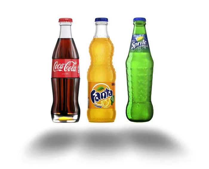 Coca Cola / Fanta / Sprite 250ml bottle